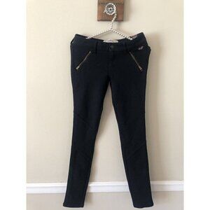 NWT Hollister Juniors Size 3R 26x29 Black Jeggings Stretch
